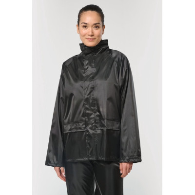 Unisex coated rain set